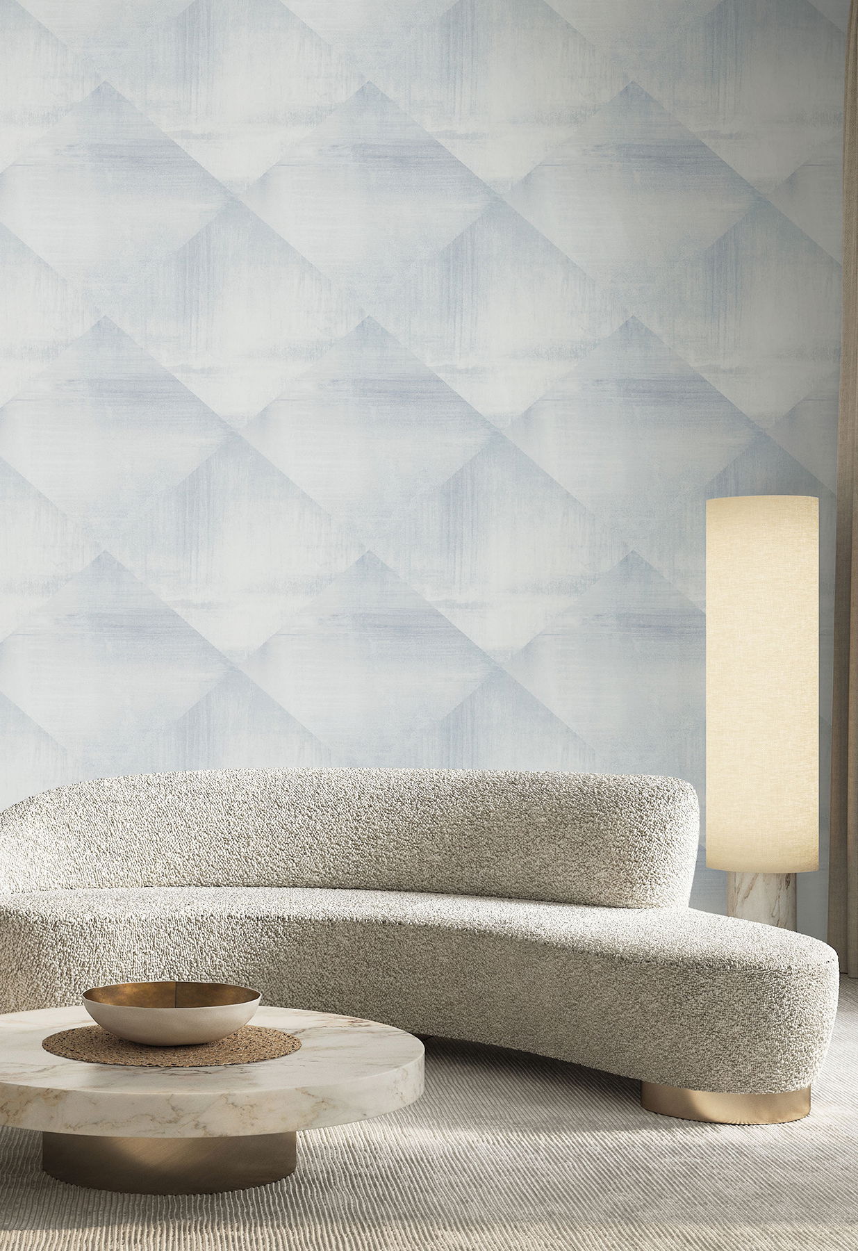 In Clay Blue Wallpaper large image 