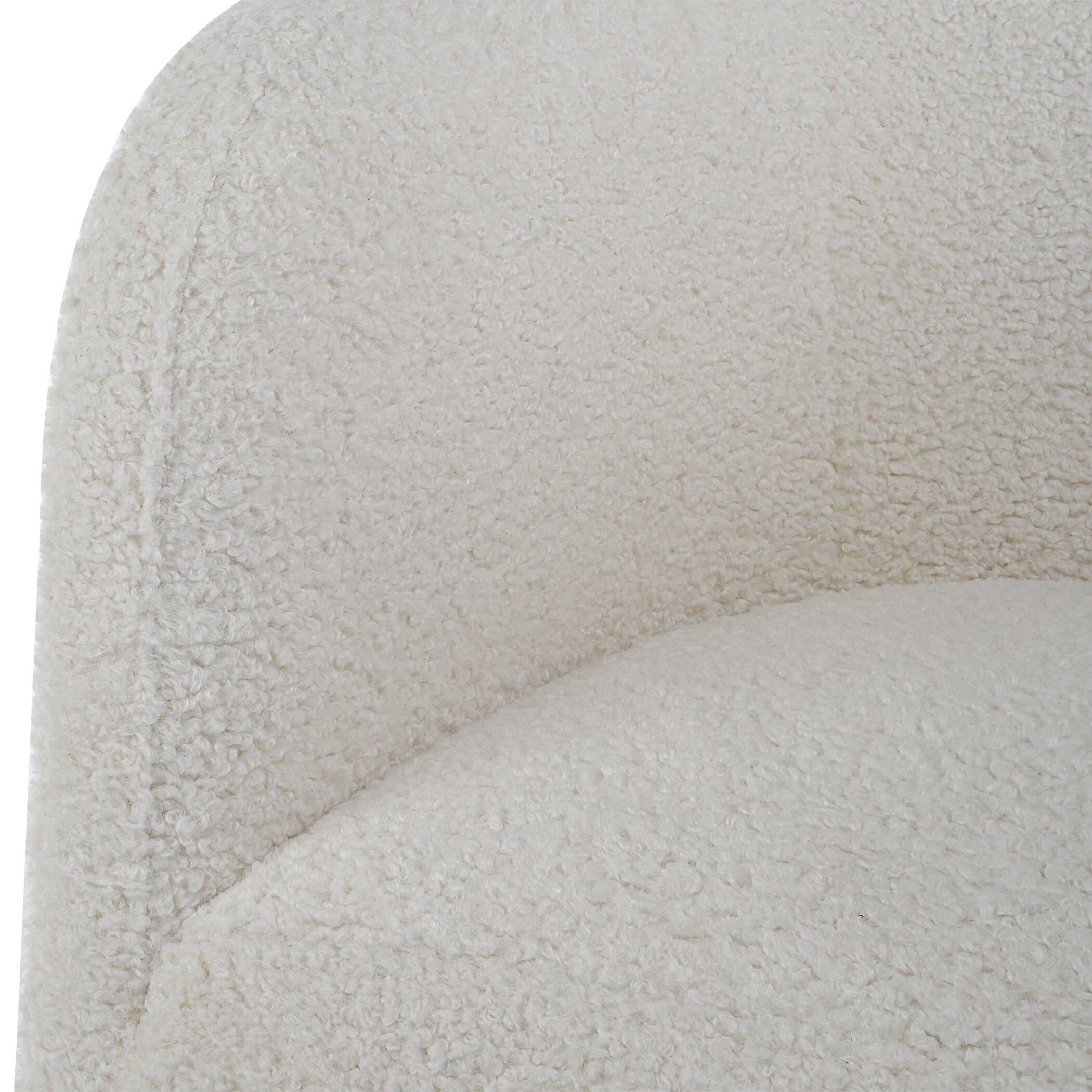 Jacobsen Off White Shearling Accent Chair Jacobsen Off White Shearling Accent Chair large image