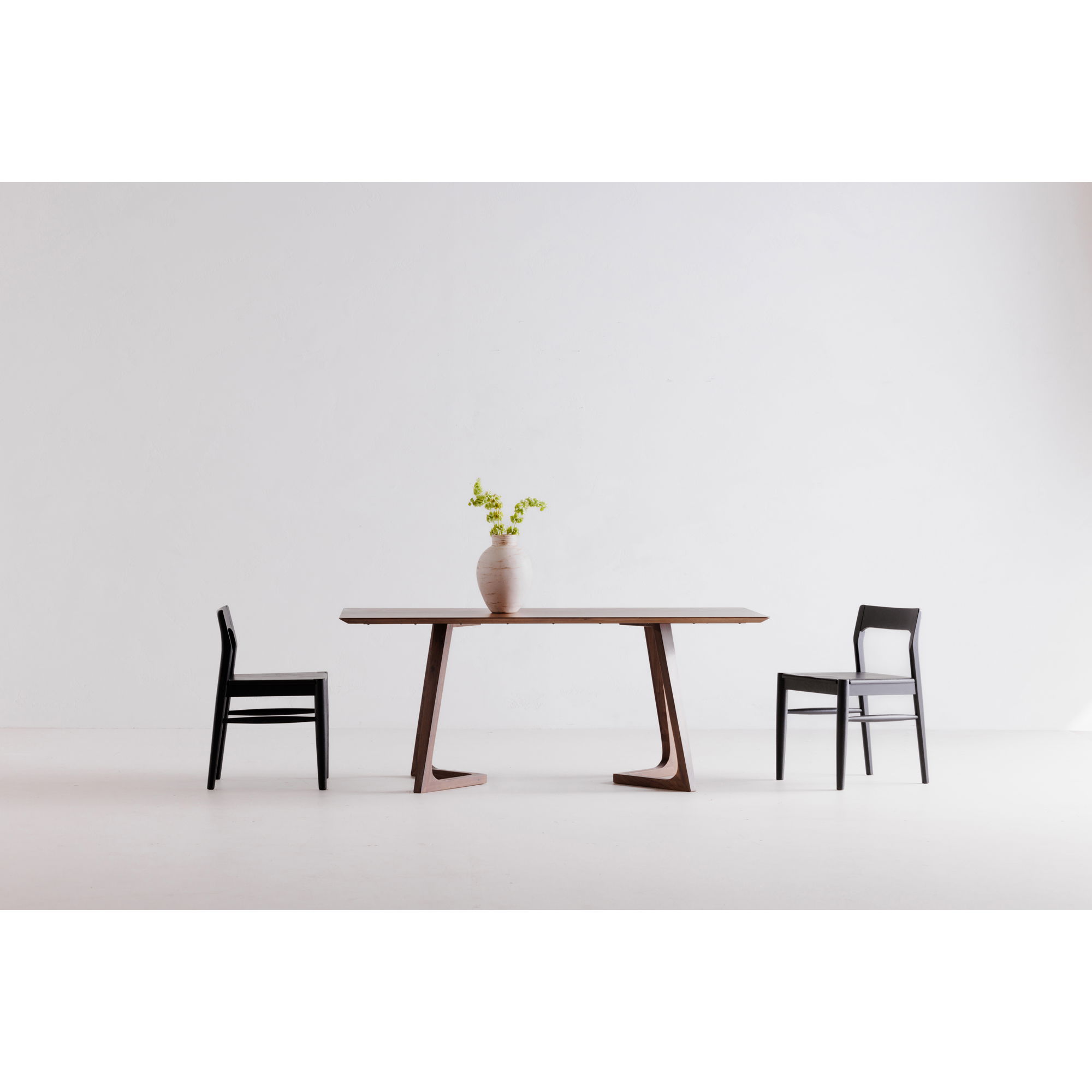 Godenza Rectangular Dining Table Brown, by Moe's Home, 71" width x 29.5" height x 35.5" depth View 10