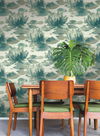 Water Lily Green Wallpaper thumbnail 2