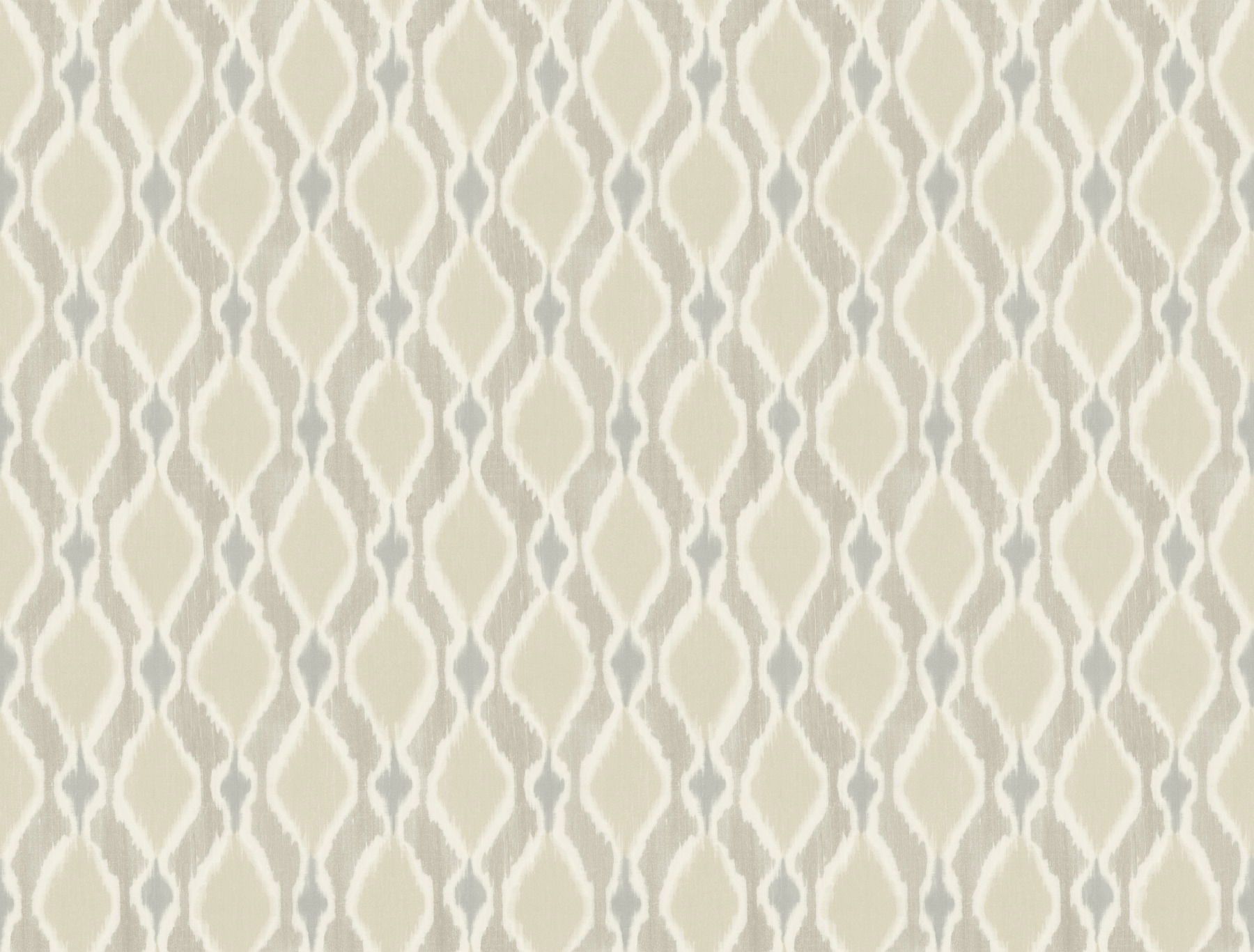 Taupe Dyed Ogee Wallpaper large image 