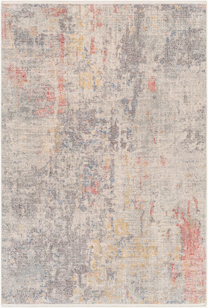 Subtle Machine Woven Rug, by Surya, 6'11.86" length x 5'2.99" width