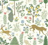 Menagerie White & Brown Wallpaper, by York Wall, 27' length x 2'3" width x 0.02" depth thumbnail 1