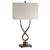 Talema Aged Silver Lamp, Table Lamp by Uttermost, 17" width x 30.25" height x 9" depth thumbnail 4