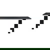 Malibu Dining Table Black thumbnail 0