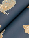 Butterfly House Navy Wallpaper thumbnail 3