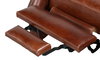 Ashford Leather Recliner, by Sarreid, 3'2" length x 2'6" width x 3'4" height thumbnail 5