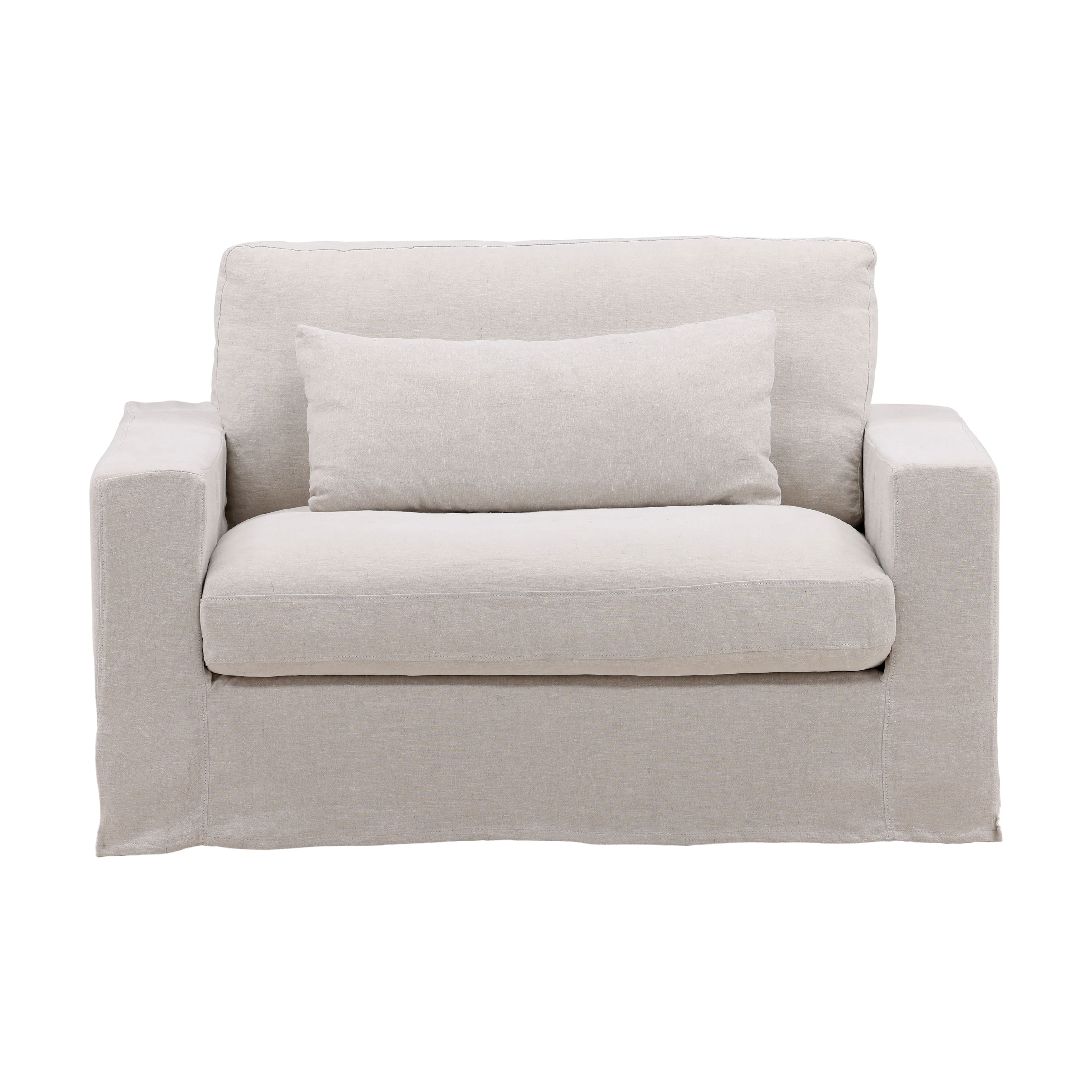 Dixie Chair and a Half Frame, Sofas & Sectional by Dovetail, 49.2" width x 33" height x 39.3" depth View 2