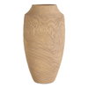 Sandstone Flow Large Terracotta Vase, by Uttermost, 8.25" width x 15.5" height x 8.25" depth thumbnail 1
