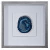 Kalia Blue Stone Shadow Box, Sculptural Wall Art by Uttermost, 19.75" width x 19.75" height x 2" depth thumbnail 1