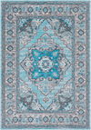 Rafetus Machine Woven Rug, by Surya, 7'7" length x 5'3" width thumbnail