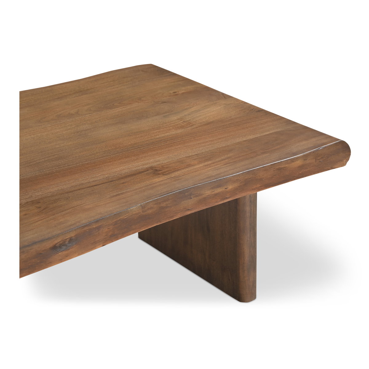 Lila Coffee Table Brown, by Moe's Home, 55" width x 16" height x 30" depth View 3