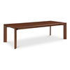 Daifuku Large Dining Table Brown, by Moe's Home, 96" width x 29.5" height x 42" depth thumbnail 2