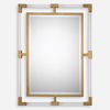 Balkan Modern Gold Wall Mirror thumbnail 0