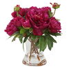 Prima Peony Bouquet, Decorative by Uttermost, 12.5" width x 12" height x 12.5" depth thumbnail 1