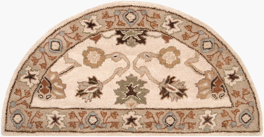 Caesar Handmade Rug, by Surya, 4' length x 2' width
