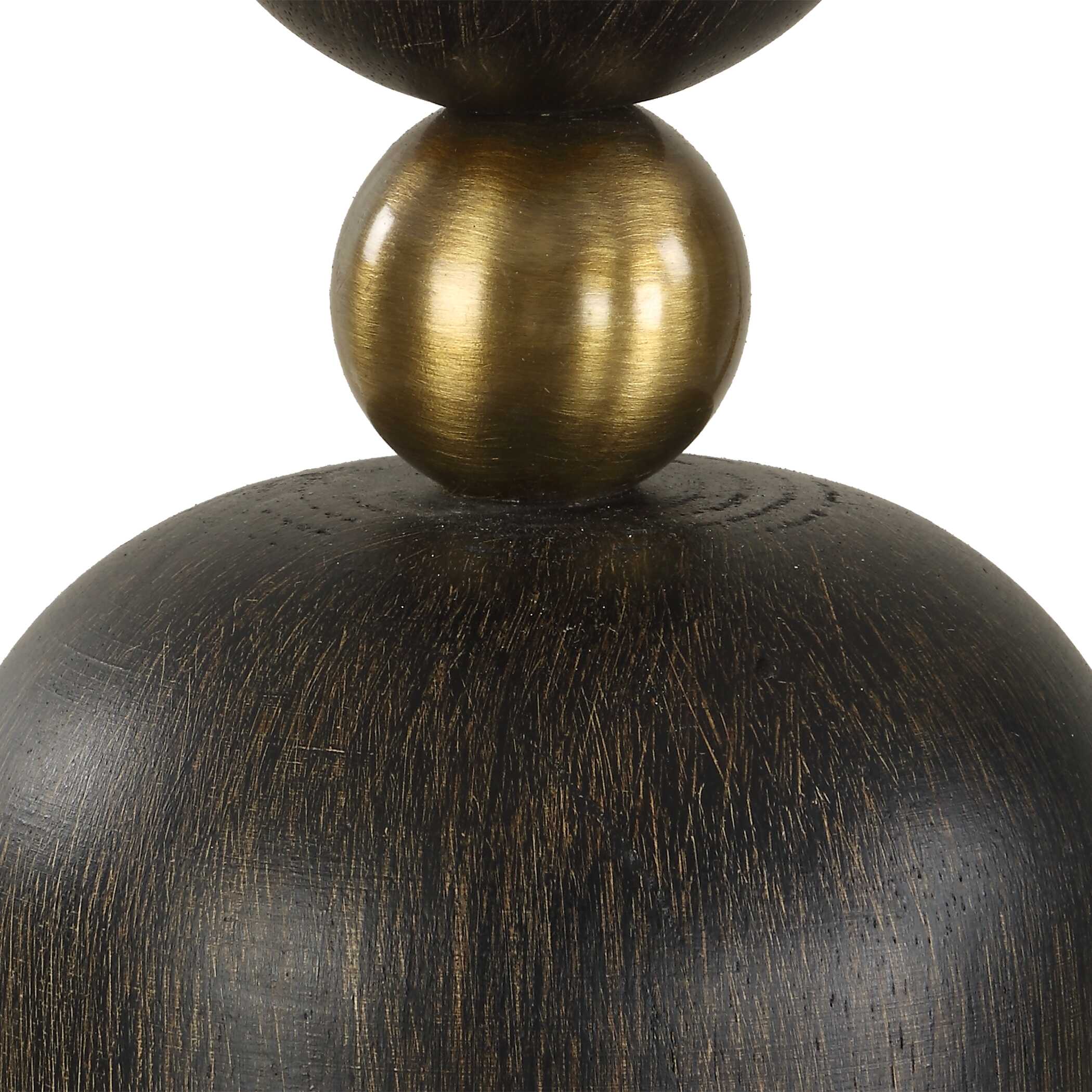 McQuinn Dark Walnut Table Lamp large image 