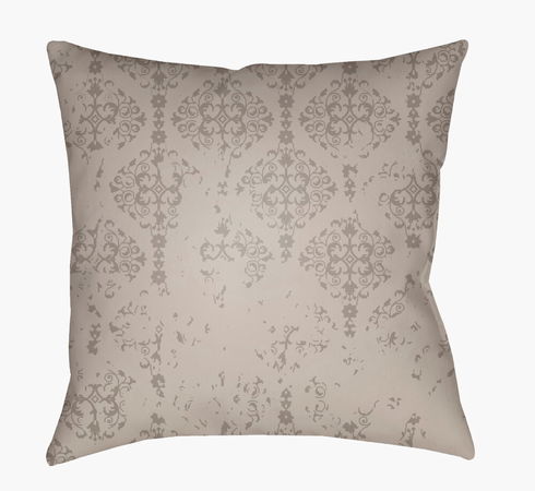 Moody Damask Accent Pillow