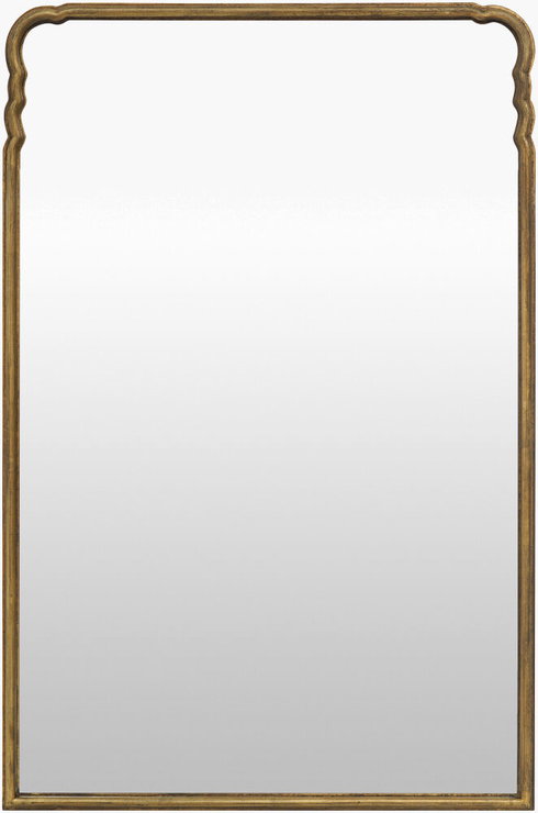Grey Accent Mirror