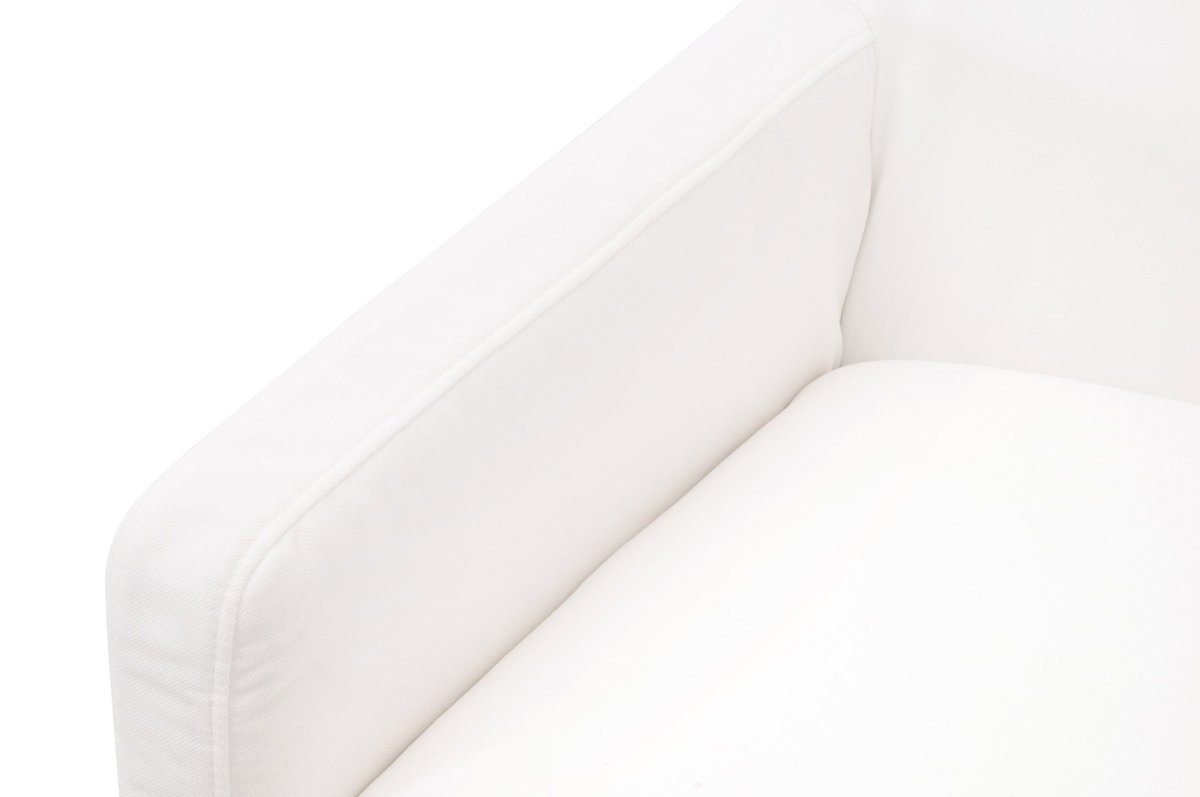 Drake Slipcover Arm Chair, Dining Chair by Essentials for Living, 24" width x 34" height x 24" depth View 7