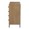 Millard Curved 4 Drawer Chest, Cabinets & Chest by Uttermost, 36" width x 34.25" height x 17" depth thumbnail 5