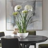 Purity Agapanthus Centerpiece, Artificial Plants & Flower by Uttermost, 30" width x 38.5" height x 30" depth thumbnail 3