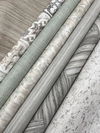 Shimmering Cork White Peel & Stick Wallpaper thumbnail 4