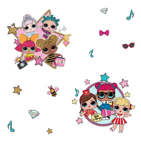 Lol Surprise! Giant Wall Decals