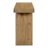 Monterey Console Table Rustic Blonde, by Moe's Home, 60" width x 30" height x 15.75" depth thumbnail 4