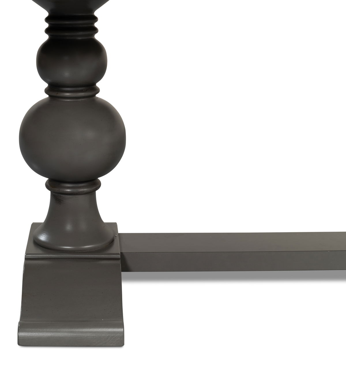 Rectangular Dining Table  As Shown, by Sarreid, 3'4" length x 9' width x 2'6" height View 8