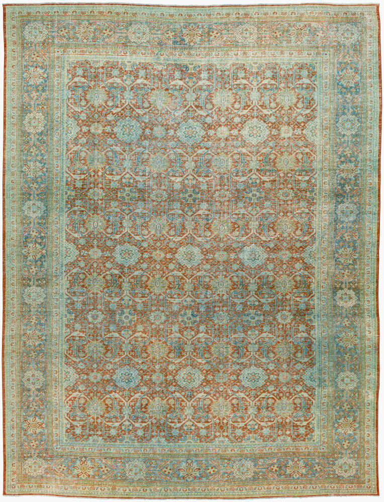 Antique One of a Kind Handmade Rug, by Surya, 13' length x 10'2" width