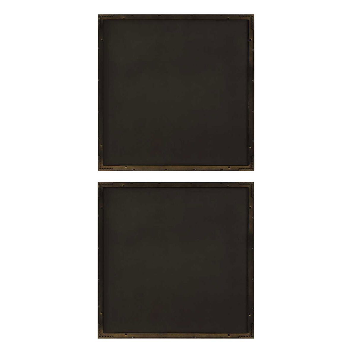 Golden Terrain Wooden Wall Decor Set/2, Sculptural Wall Art by Uttermost, 19.87" width x 19.87" height x 1.62" depth View 7