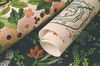 Garden Party Burgundy Peel & Stick Wallpaper thumbnail 5
