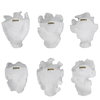 SELF-PORTRAIT WALL DECOR, WHITE, S/6, Art by Uttermost, 9.62" width x 14" height x 5.12" depth thumbnail 8
