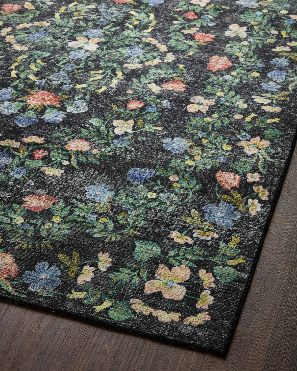 Rifle Paper Co. x Loloi Palais Rug, 1'6" length x 1'6" width View 6