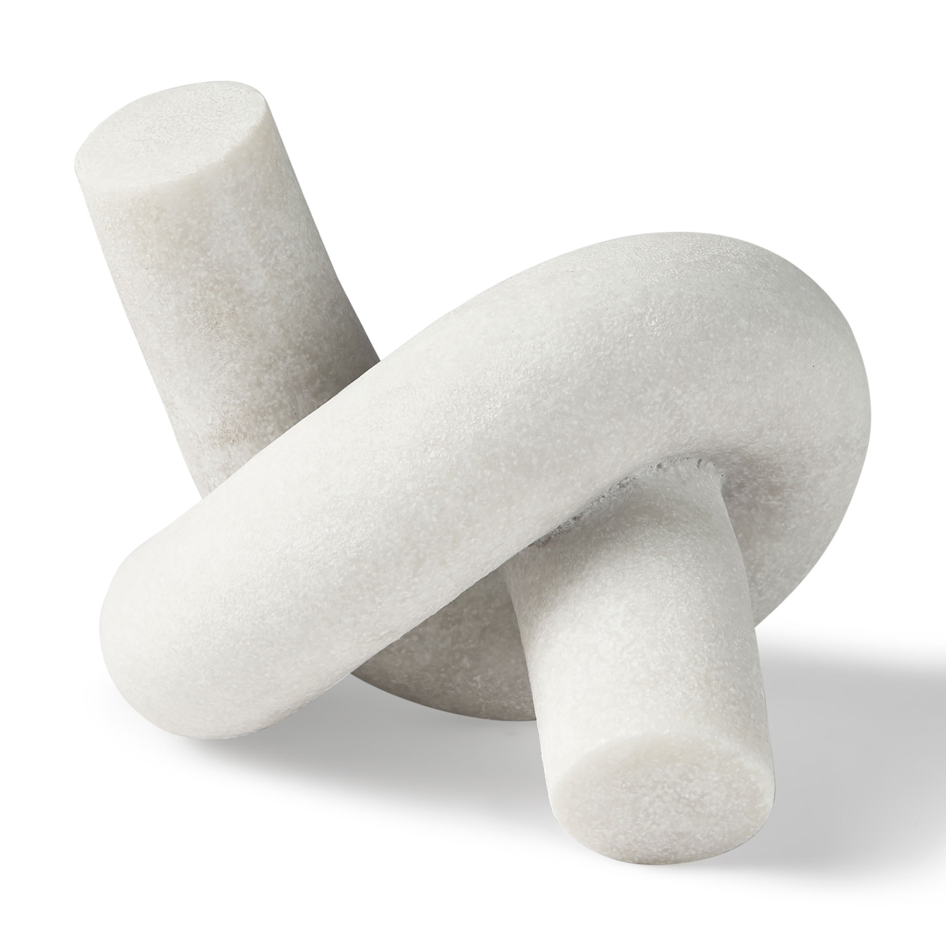 Otto  Granite Resin Small Knot Sculpture Decorative Object large image 