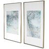 Undulating Oro Abstract Prints Set/2, Painting by Uttermost, 25" width x 45" height x 2" depth thumbnail 5