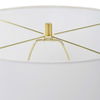 Emerie Textured White Table Lamp thumbnail 6