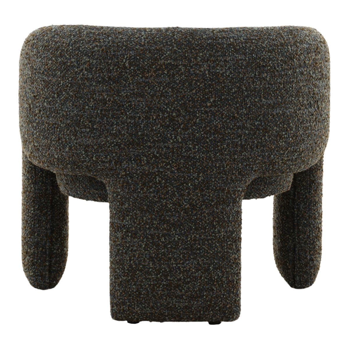 Nailah Occasional Chair Blue, Accent Chair by Dovetail, 31.5" width x 28.5" height x 28" depth View 4