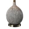 Hedera Textured Ivory Table Lamp, by Uttermost, 14" width x 26.5" height x 14" depth thumbnail 4