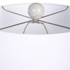 Waves Blue & White Accent Lamp, Table Lamp by Uttermost, 18" width x 26" height x 18" depth thumbnail 7