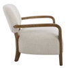 Telluride Natural Shearling Accent Chair, by Uttermost, 28" width x 29" height x 30" depth thumbnail 6