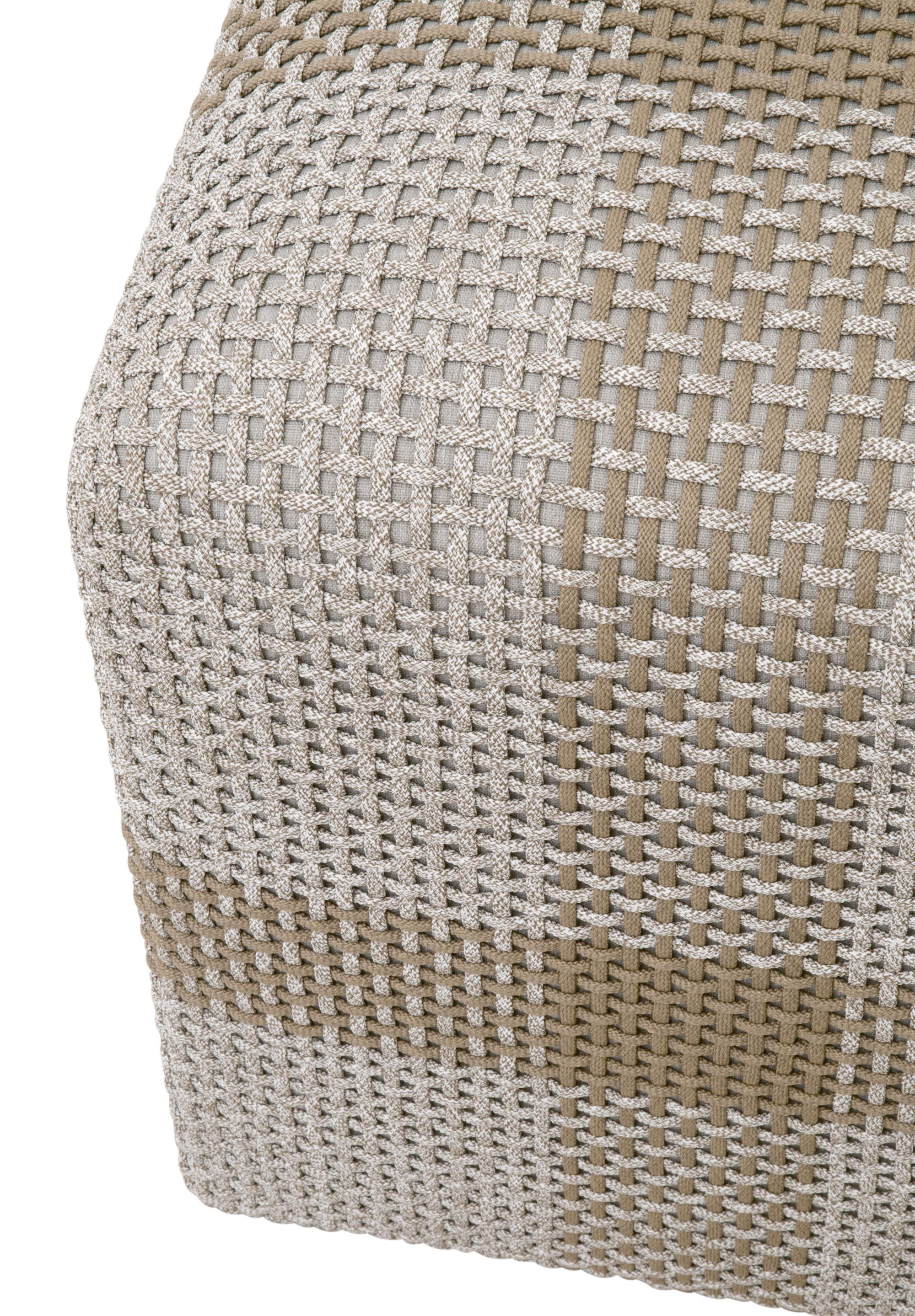 Cross Accent Cube, Ottoman by Essentials for Living, 18" width x 19" height x 18" depth View 4