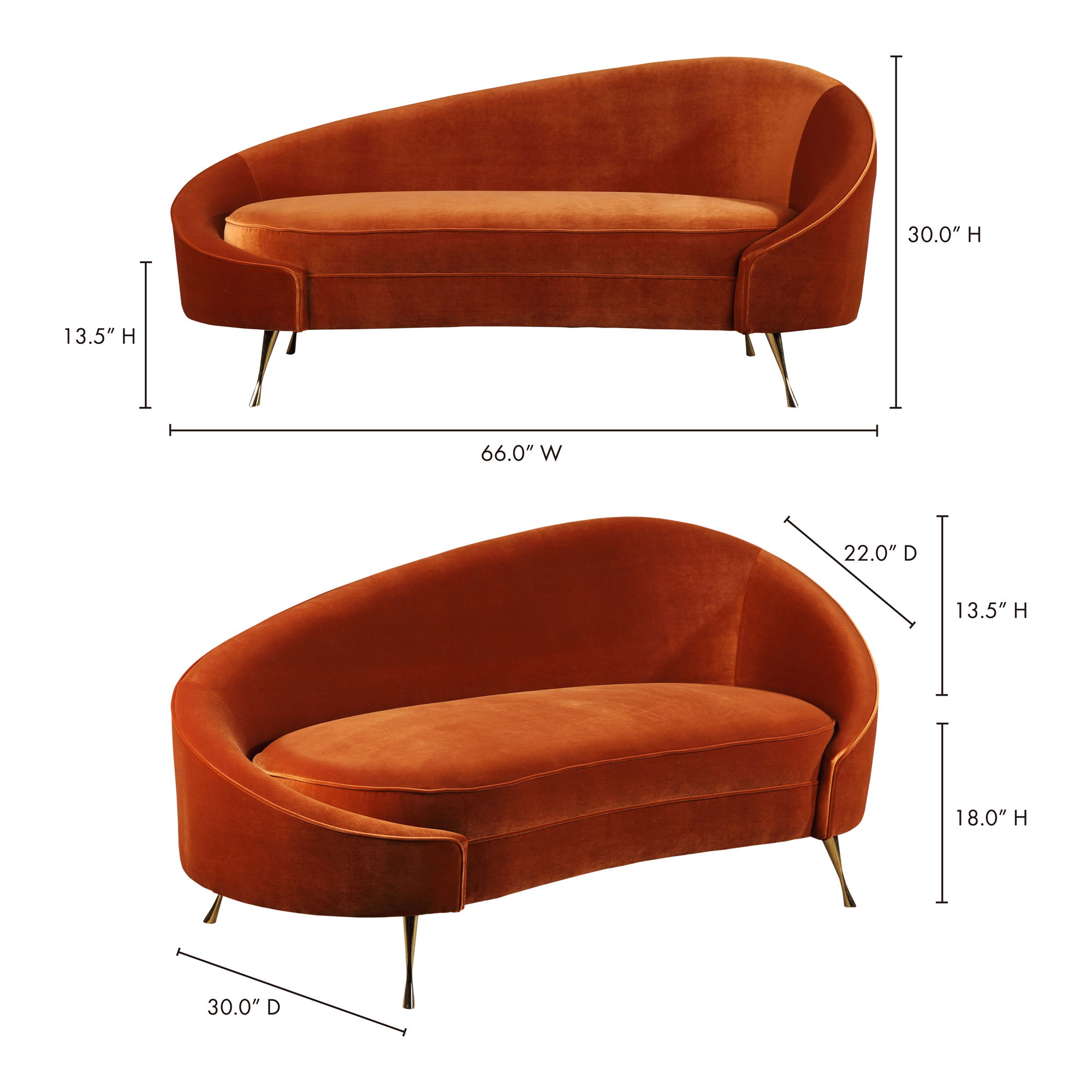 Abigail Chaise Umber large image 