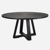 Gidran Round Black Dining Table thumbnail 0