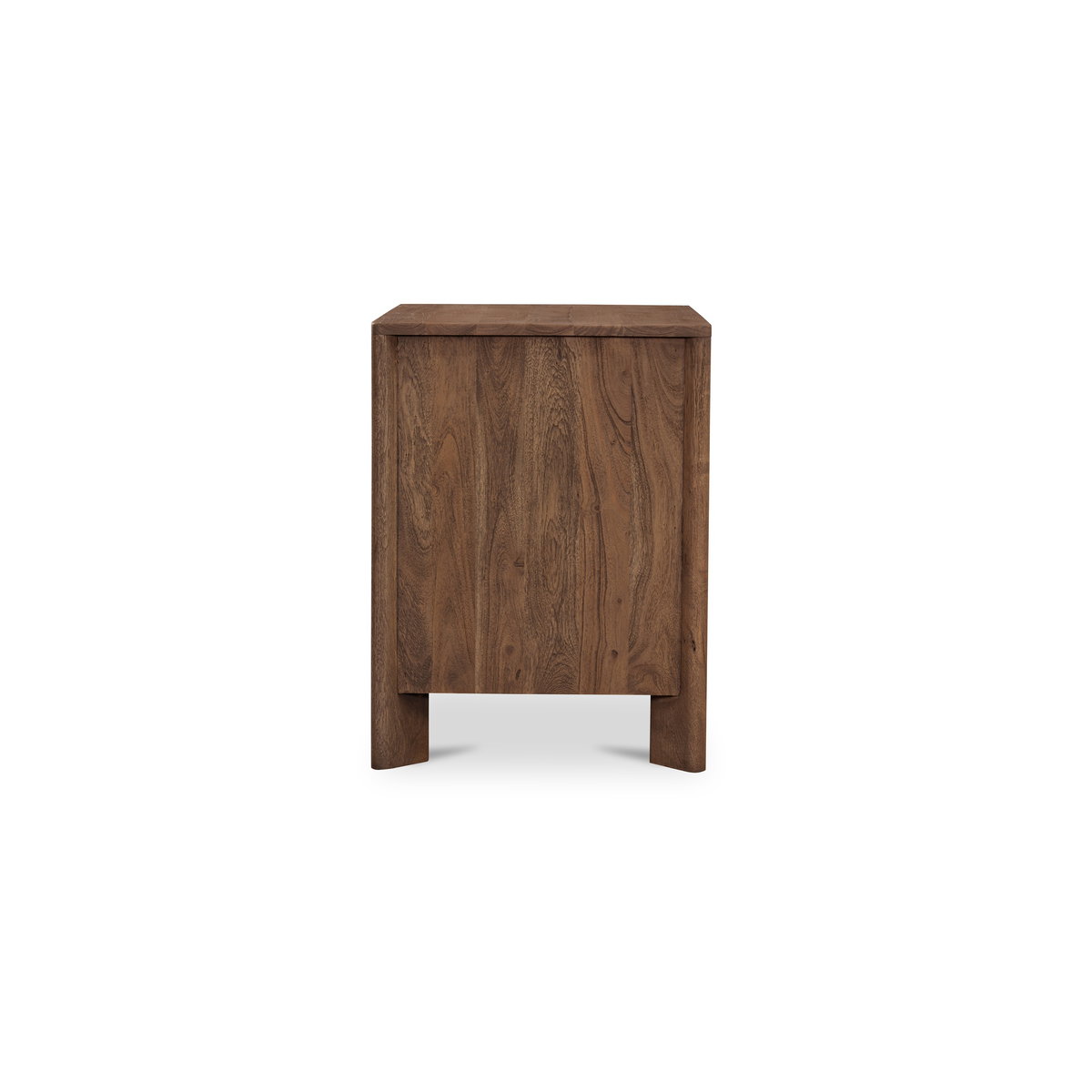 Mabel Nightstand Dark Brown, by Moe's Home, 27.5" width x 25.25" height x 19.5" depth View 4