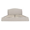 Weston King Storage Bed Cream, by Moe's Home, 6'7.92" width x 4'2" height x 7'4.58" depth thumbnail 4