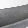 Piero Small Concrete Finished Metal Decorative Bowl, by Mercana, 31.5" length x 5" width x 4" height thumbnail 8