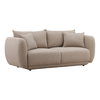 Briceida Sofa Sand, Sofas & Sectional by Dovetail, 83.8" width x 30.5" height x 40" depth thumbnail 1