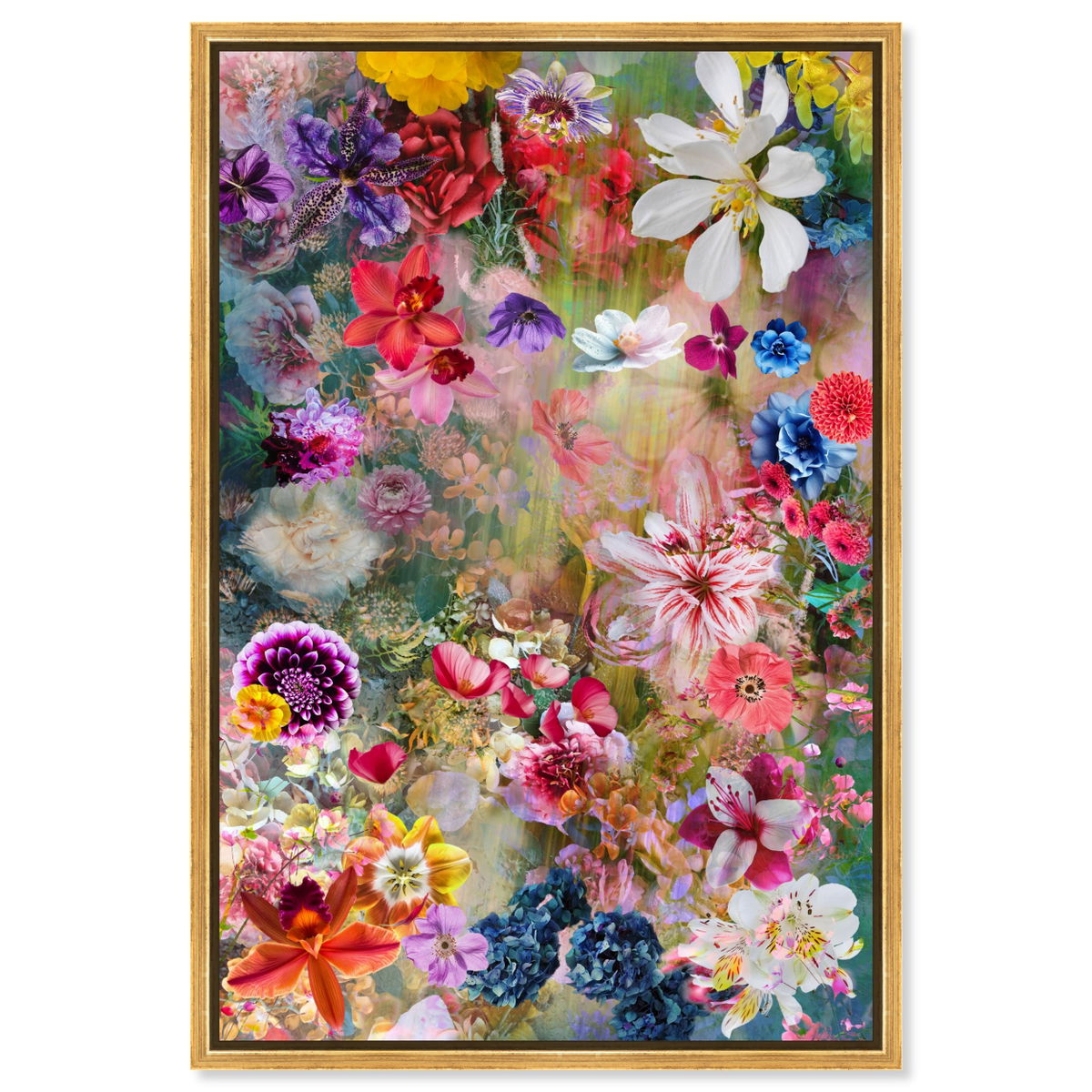 Azlan Bloom Floral (No Embellishment), Art by Oliver Gal,  15x10 View 1
